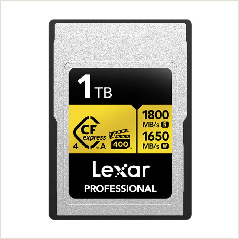 Карта памяти Lexar Professional Gold CFexpress 4.0 Type A 1TB, R/W 1800/1650 МБ/с