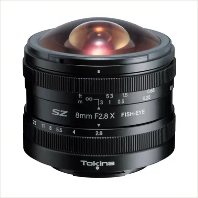Объектив Tokina SZ 8mm F2.8 Fisheye MF Sony E — фото 1