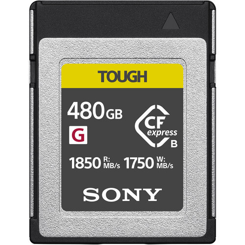 Карта памяти Sony CFexpress Type B 480GB Tough (R1850/W1750) купить по выгодной цене в онлайн-магазине Fotolit.ru с доставкой по Москве и России.