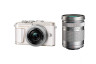 Беззеркальный фотоаппарат Olympus Pen E-PL10 Kit 14-42 EZ + 40-150 R, белый