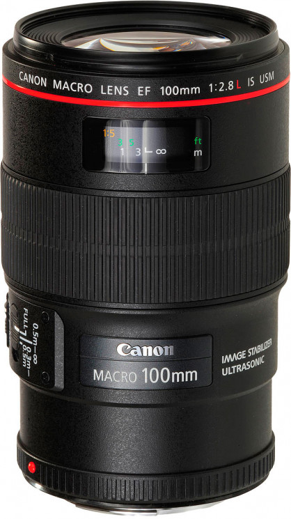 Объектив Canon EF 100mm f/2.8L Macro IS USM