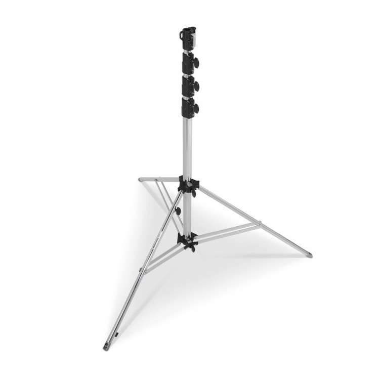 Стойка Manfrotto 270CSU 4 секции / 477 см / 40 кг с регулируемой ногой стальная хромированная