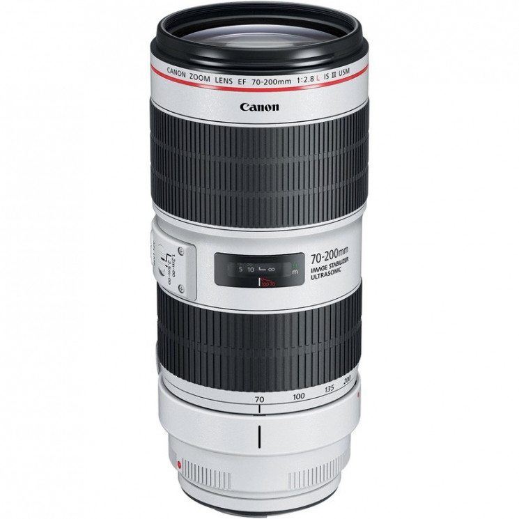 Объектив Canon EF 70-200mm f/2.8L IS III USM, черный/белый