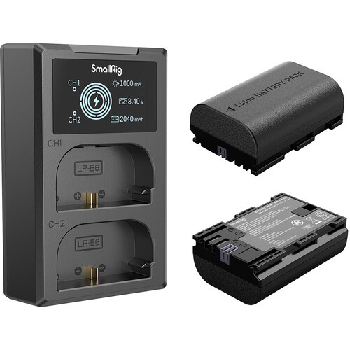 SmallRig 3821 Аккумулятор литий-ионный с зарядным устройством LP-E6NH