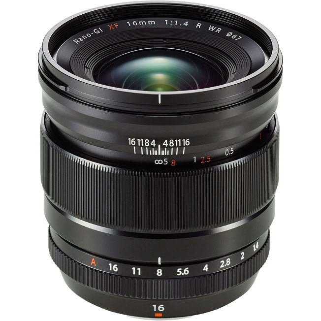 Объектив Fujinon Fujifilm XF 16mm f/1.4 R WR