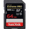 Карта памяти SanDisk Extreme Pro SDXC UHS-II V90 U3 300/260 MB/s 64GB SDSDXDK-064G-GN4IN