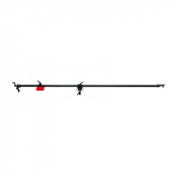 Перекладина Manfrotto 025BSWL наклонной стойки "журавль" 1 секция / 200 см / 5 кг алюминиевая черная