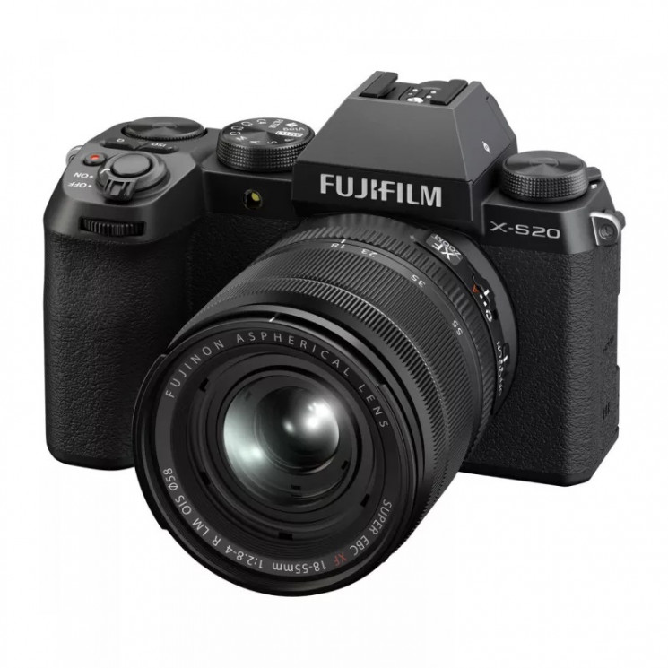 Фотоаппарат Fujifilm X-S20 Kit XF 18-55mm F2.8-4 R LM OIS Black