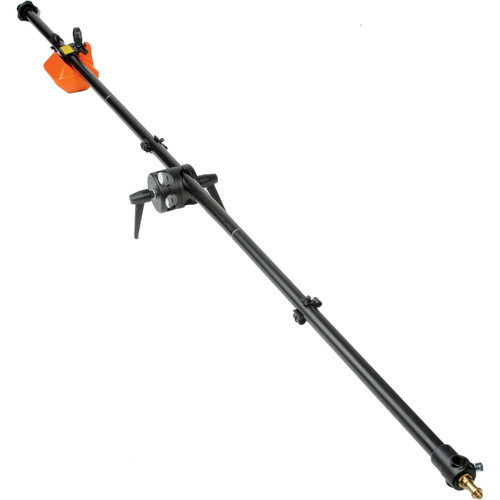 Manfrotto 024B Перекладина наклонной стойки типа "журавль" 1 секция / 170 см / 3 кг черная