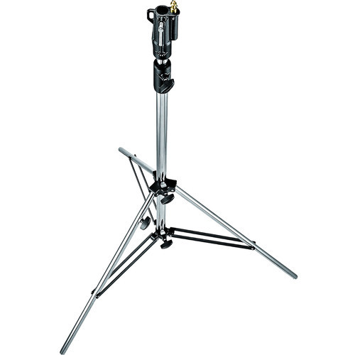 Manfrotto 008CSU Стойка 2 секции / 216 см / 18 кг стальная с регулируемой ногой хромированная