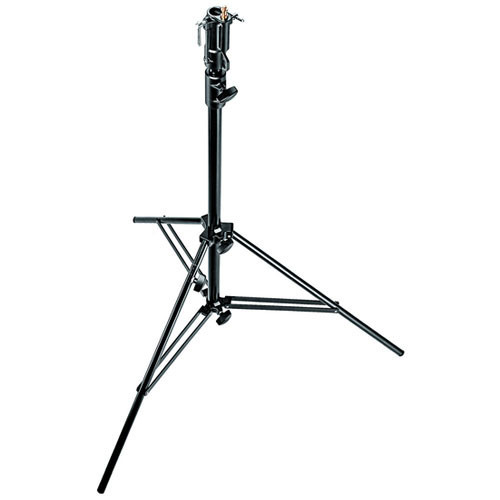 Manfrotto 008BU Стойка 2 секции / 212 см / 3 кг алюминиевая с регулируемой ногой черная купить по выгодной цене в онлайн-магазине Fotolit.ru с доставкой по Москве и России.