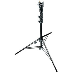 Manfrotto 007BU Стойка 3 секции / 315 см / 2,5 кг с регулируемой ногой алюминиевая черная