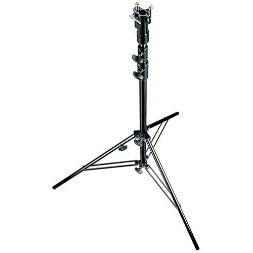 Manfrotto 007BU Стойка 3 секции / 315 см / 2,5 кг с регулируемой ногой алюминиевая черная