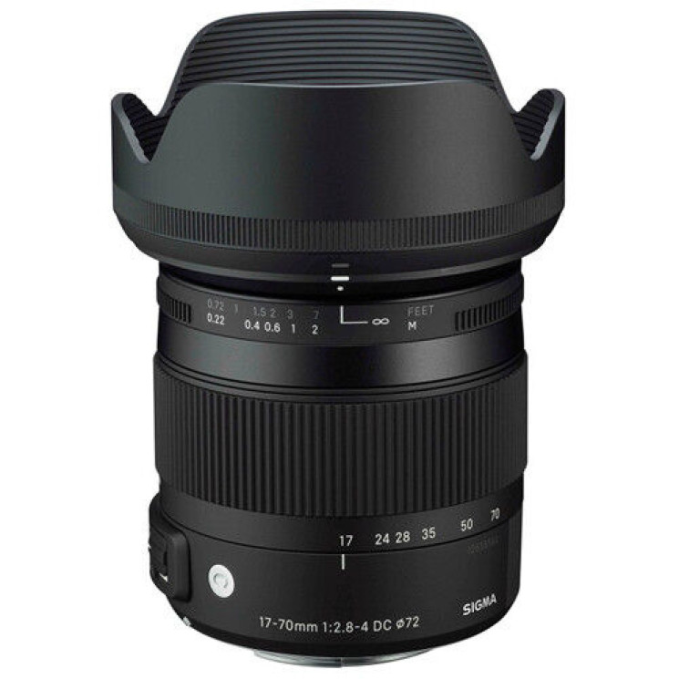 Объектив Sigma AF 17-70mm f/2.8-4.0 DC MACRO OS HSM Contemporary Nikon F