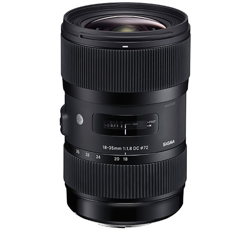 Объектив Sigma AF 18-35mm f/1.8 DC HSM Art Canon EF-S