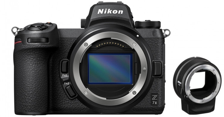 Фотоаппарат Nikon Z7II Body + переходник FTZII , черный