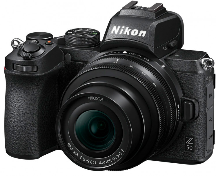 Фотоаппарат Nikon Z50 Kit Nikkor Z DX 16-50mm f/3.5-6.3 VR, черный
