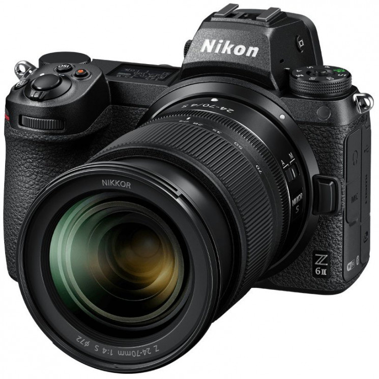 Фотоаппарат Nikon Z 6II Kit Nikkor Z 24-70mm f/4S, черный