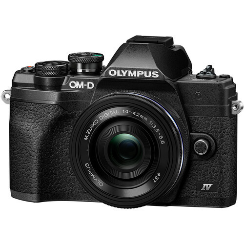 Фотоаппарат Olympus OM-D E-M10 Mark IV Kit M.Zuiko Digital ED 14-42mm f/3.5-5.6 EZ, черный