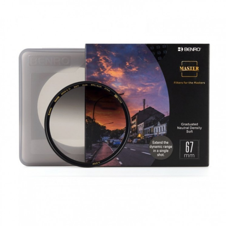Benro Master GND8(0.9) soft 67mm светофильтр градиентный